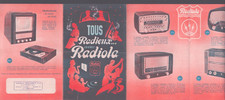 VENIZY (89) RADIOS / TELEVISIONS / RECORD PLAYER "RADIOLA / ROUGER" Tract 1950