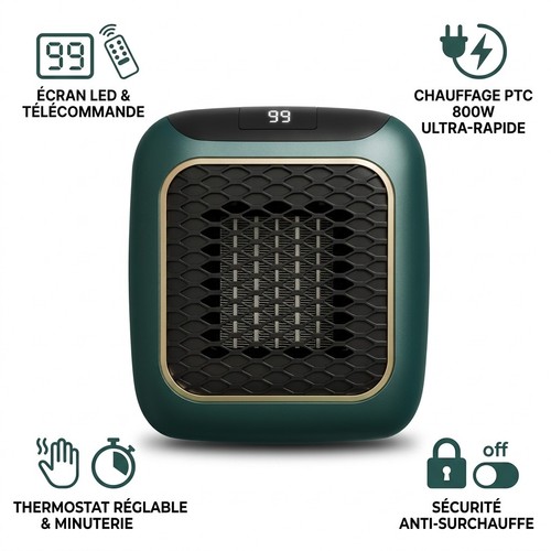 Mini radiateur electrique - mini,
