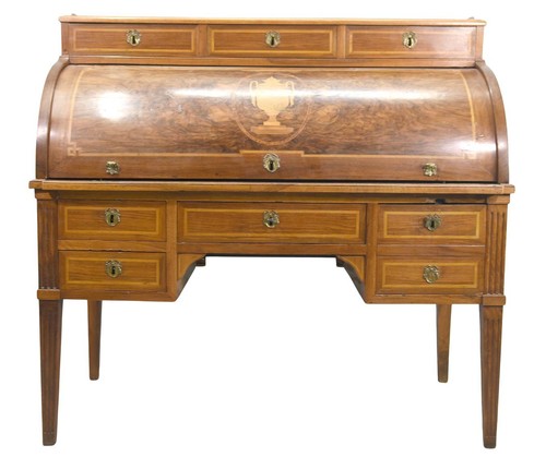 Bureau cylindre époque - cylindre, d'époque