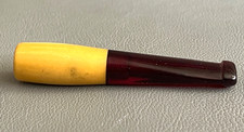 Antique Austrian Cigarette Cigar Holder Cherry Amber Bakelite
