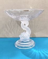 Coupe sur pied en cristal de