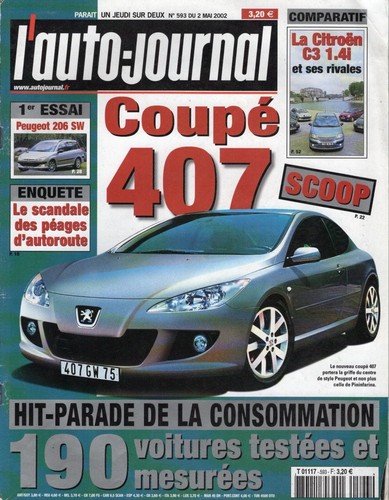 Auto journal 2002 593 - l'auto,