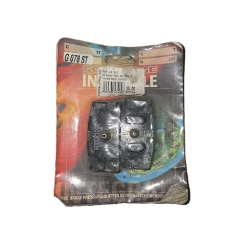 Plaquettes frein goodridge - plaquettes,