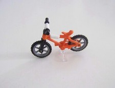 PLAYMOBIL (15113) CHILDREN - Orange & Black Bike with 6890 Clear Stand