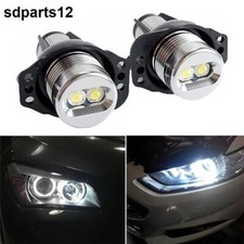2 Ampoules Phares LED Blanc Yeux d'Ange Angel Eyes Pour BMW E90 E91 '06-'11