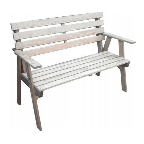 Banc jardin bois pin - bois,