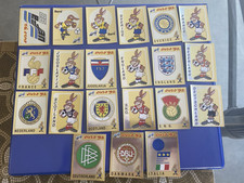 Euro 92 Panini set of 21 badges mint - Lot 3