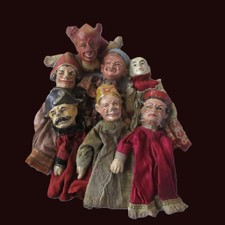 lot composé de 7 marionnettes