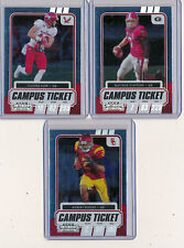 LA RAMS 3pc - 2021 Contenders FOIL CAMPUS, KUPP, STAFFORD & WOODS