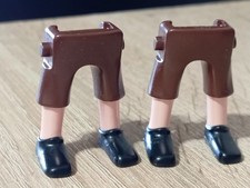 PLAYMOBIL X2 JAMBES MARRON