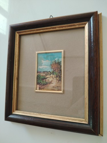 Petit tableau original signé