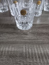 6 verres a whisky en cristal