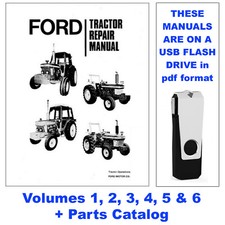 Ford 2600 3600 4100 4600 5600 6600 6700 7600 7700 Tractor Service Repair Manual