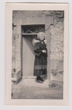 old photo ?️ elderly woman costume Breton traditional headdress