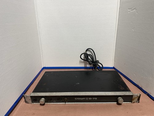 Crown d75 channel - 2, power