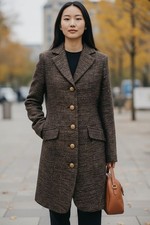 Femmes Manteau en Laine