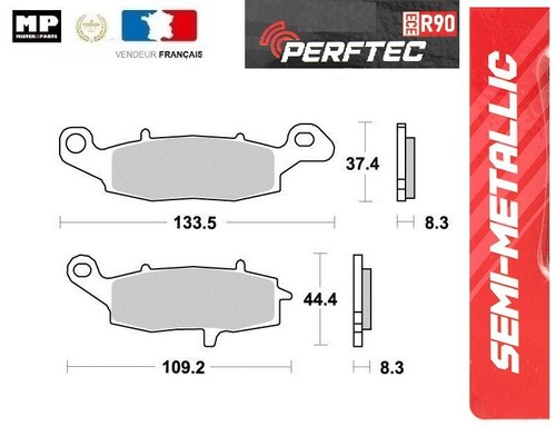 Plaquettes frein avant - plaquettes,