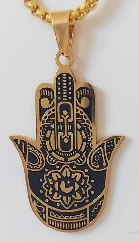 Pendentif khamsa main fatma - pendentif, de