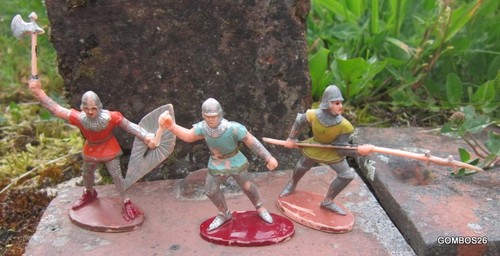 Soldats acedo moyen age - soldats, lot