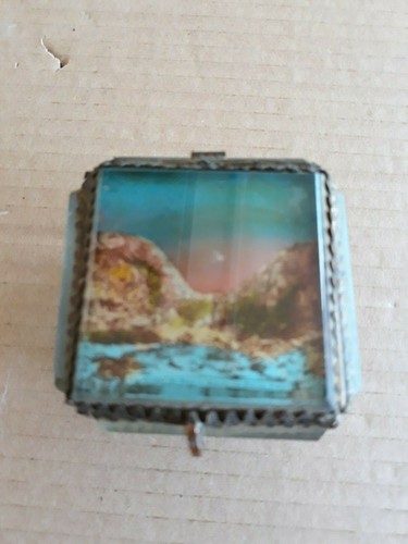 Ancien coffre bijoux - ancien, à