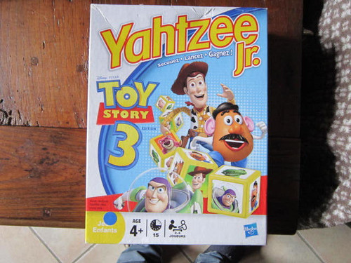 Toy story jeu yahtzee - jeu,