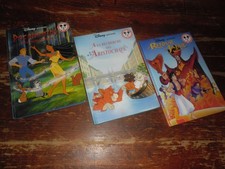 A VOIR ! LOT 3 ANCIENS LIVRES ENFANT " DISNEY " 2001/03