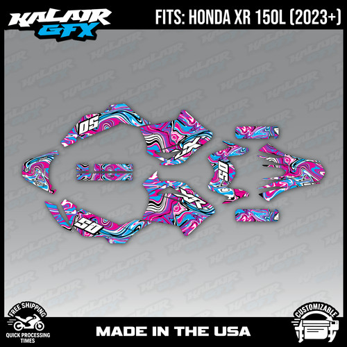 Graphics kit for - kit, xr150l