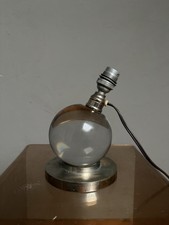 Lampe boule en cristal