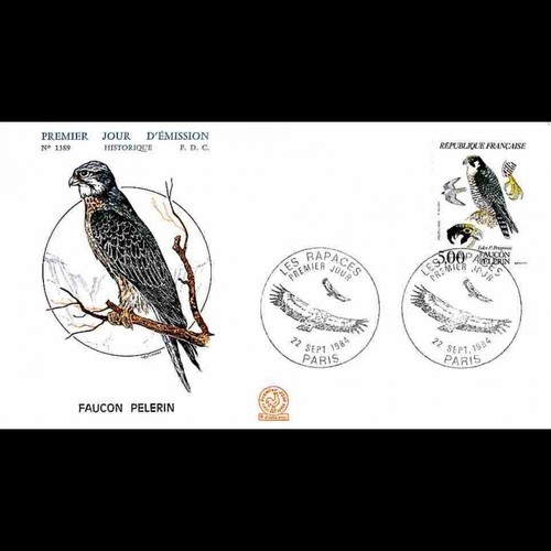 Fdc 1389 rapaces - 1389, faucon