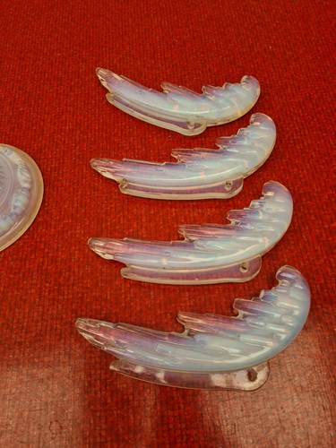 Element lustre art déco verre