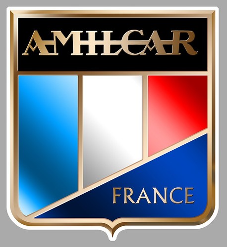 Sticker amilcar france vintage - sticker,