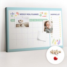 Tableau en liège Pour les notes 60x40 Planificateur de repas