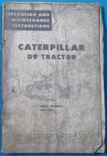 CAT Caterpillar D9-D Tracteur