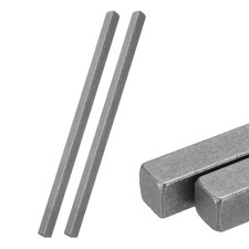 Pour 2Pcs Tige Acier Carré