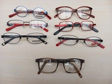 Lot de 7 montures de lunettes