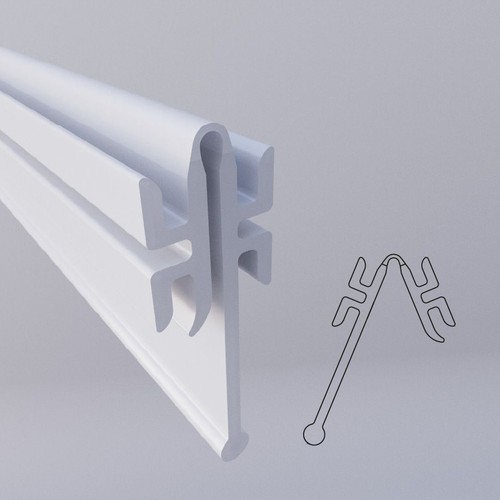 Joint vertical central avec