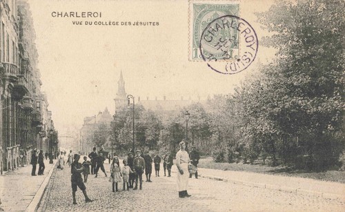 Cpa belgique charleroi vue - belgique, du