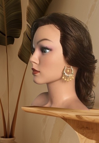 Boucles oreilles savoyarde - boucles,
