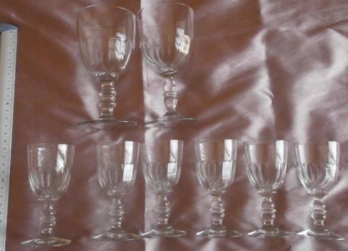 Verres vin blanc eau - vin,