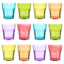 12x couleur verres d'eau