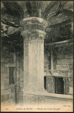 Château de Blois PC Pilastre Grand Escalier France Vintage ND Phot #272 Unposted