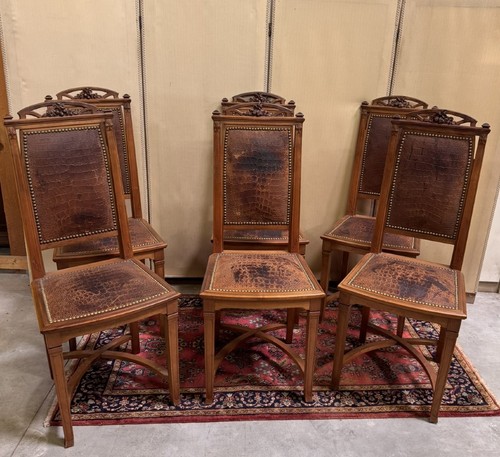 Série chaises époque - 6,