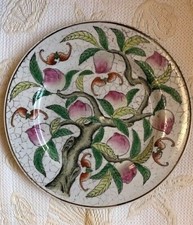 Assiette chinoise faience