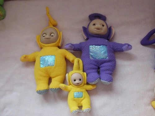 Peluches teletubbies lala - ,