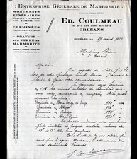ORLEANS (45) MARBRERIE /