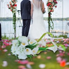 Bouquet de fleurs de main de