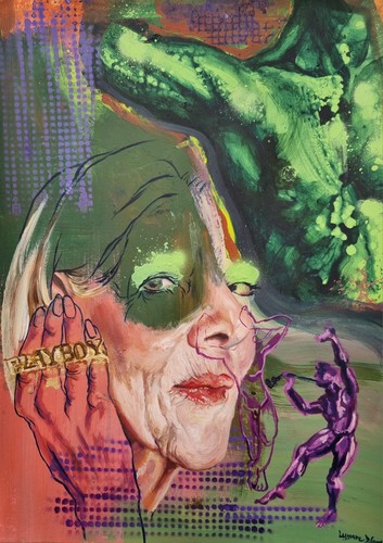 Lysiane coste acrylique - d.,