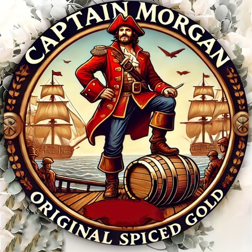 Vintage captain morgan - captain,