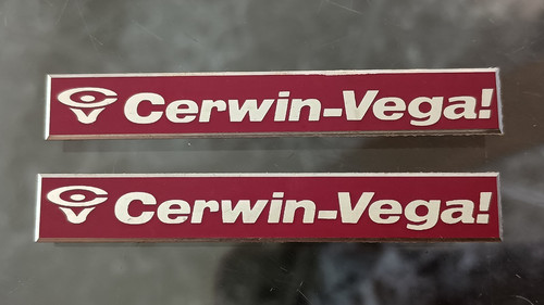 Pair cerwin vega 7 l7 - of,