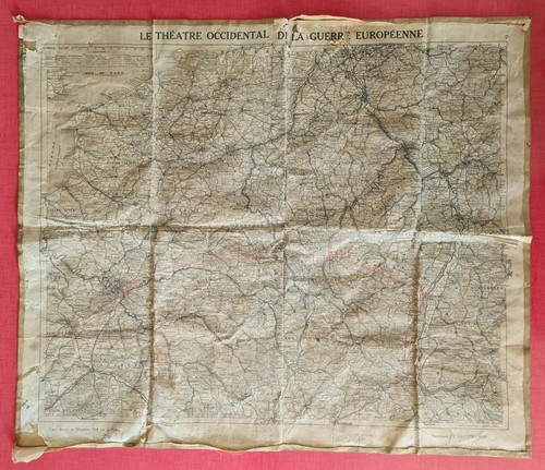 Carte routière militaire - carte,